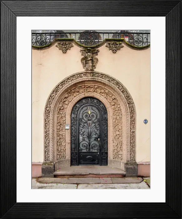 Framed Print : Decorative entrance door, Mexico City, Mexico Framed Print : Decorative entrance door, Mexico City, Mexico