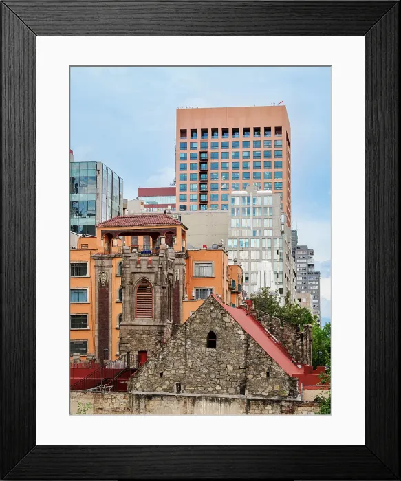 Framed Print : Architecture of the City Centre, Mexico City, Mexico Framed Print : Architecture of the City Centre, Mexico City, Mexico
