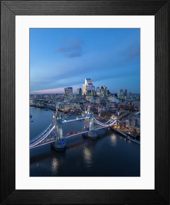Framed Print : Tower Bridge, City of London, London, England, UK Framed Print : Tower Bridge, City of London, London, England, UK
