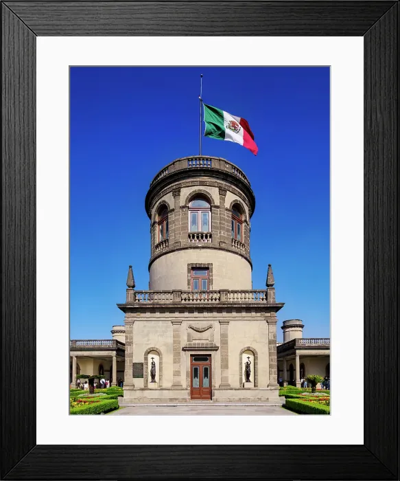 Framed Print : The Caballero Alto tower and observatory in the garden of the Alcazar, Chapultepec Castle, Mexico City, Mexico Framed Print : The Caballero Alto tower and observatory in the garden of the Alcazar, Chapultepec Castle, Mexico City, Mexico