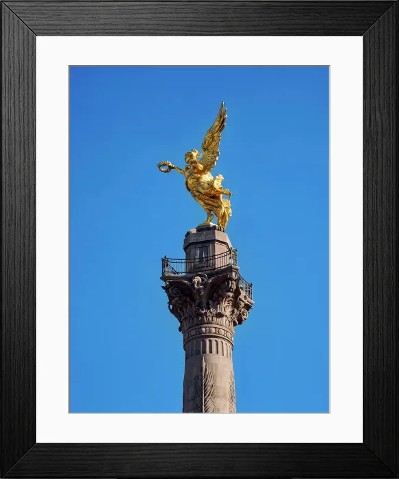 Framed Print : Angel of Independence, Paseo de la Reforma, Mexico City, Mexico Framed Print : Angel of Independence, Paseo de la Reforma, Mexico City, Mexico