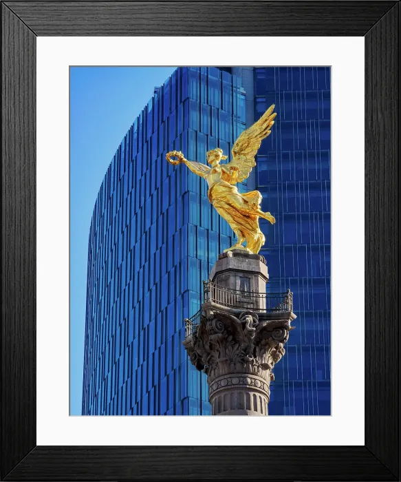 Framed Print : Angel of Independence, Paseo de la Reforma, Mexico City, Mexico