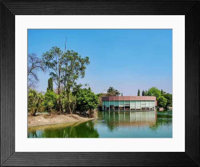 Framed Print : Del Bosque Restaurant at Lago Menor, minor lake, Bosque de Chapultepec Park, Mexico City, Mexico Framed Print : Del Bosque Restaurant at Lago Menor, minor lake, Bosque de Chapultepec Park, Mexico City, Mexico