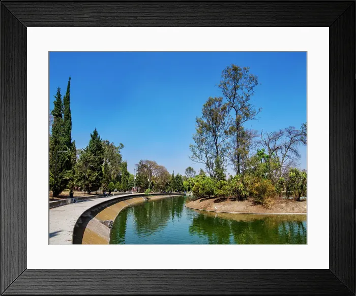 Framed Print : Lago Menor, minor lake, Bosque de Chapultepec Park, Mexico City, Mexico Framed Print : Lago Menor, minor lake, Bosque de Chapultepec Park, Mexico City, Mexico