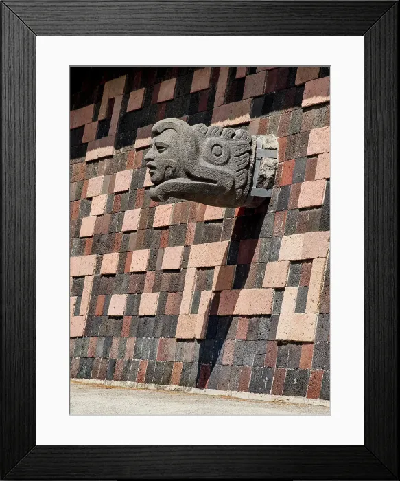 Framed Print : Xochipilli Fountain, detailed view, Avenida de los Compositores, Bosque de Chapultepec Park, Mexico City, Mexico