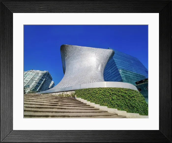 Framed Print : Soumaya Museum, Mexico City, Mexico Framed Print : Soumaya Museum, Mexico City, Mexico