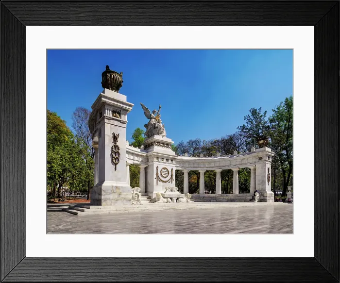 Framed Print : Monument to Benito Juarez, Alameda Central, Mexico City, Mexico Framed Print : Monument to Benito Juarez, Alameda Central, Mexico City, Mexico