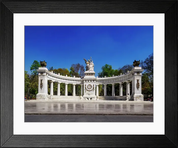 Framed Print : Monument to Benito Juarez, Alameda Central, Mexico City, Mexico Framed Print : Monument to Benito Juarez, Alameda Central, Mexico City, Mexico