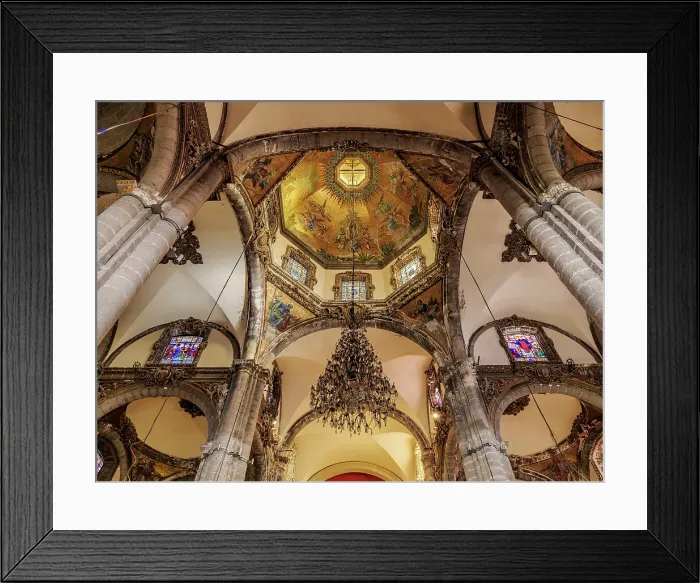 Framed Print : Old Basilica of Guadalupe, interior, Villa de Guadalupe, Mexico City, Mexico Framed Print : Old Basilica of Guadalupe, interior, Villa de Guadalupe, Mexico City, Mexico
