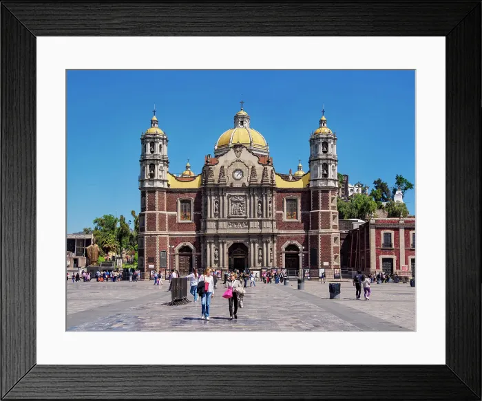 Framed Print : Old Basilica of Guadalupe, Plaza de las Americas, Villa de Guadalupe, Mexico City, Mexico Framed Print : Old Basilica of Guadalupe, Plaza de las Americas, Villa de Guadalupe, Mexico City, Mexico