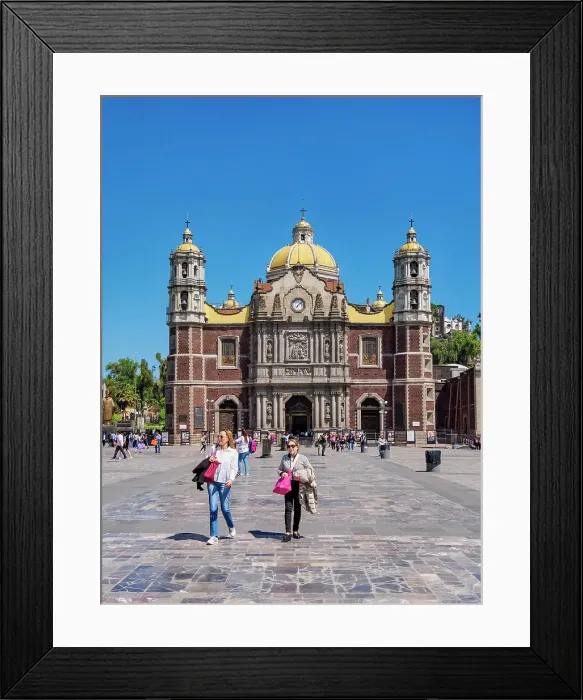 Framed Print : Old Basilica of Guadalupe, Plaza de las Americas, Villa de Guadalupe, Mexico City, Mexico Framed Print : Old Basilica of Guadalupe, Plaza de las Americas, Villa de Guadalupe, Mexico City, Mexico