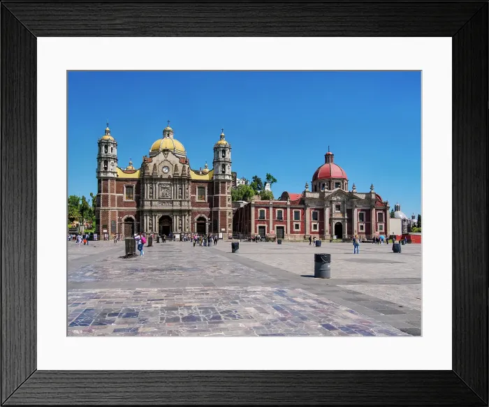 Framed Print : Old Basilica of Guadalupe, Plaza de las Americas, Villa de Guadalupe, Mexico City, Mexico Framed Print : Old Basilica of Guadalupe, Plaza de las Americas, Villa de Guadalupe, Mexico City, Mexico