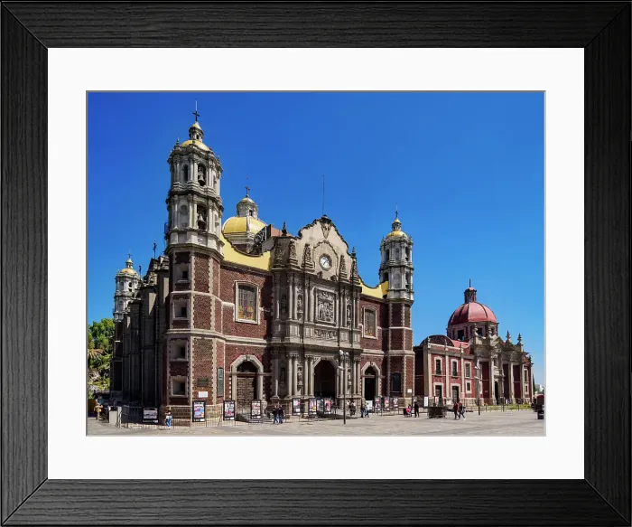 Framed Print : Old Basilica of Guadalupe, Plaza de las Americas, Villa de Guadalupe, Mexico City, Mexico Framed Print : Old Basilica of Guadalupe, Plaza de las Americas, Villa de Guadalupe, Mexico City, Mexico