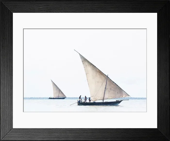 Framed Print : Traditional dhows used for fishing, off the coast of Nungwi, Zanzibar, Tanzania Framed Print : Traditional dhows used for fishing, off the coast of Nungwi, Zanzibar, Tanzania