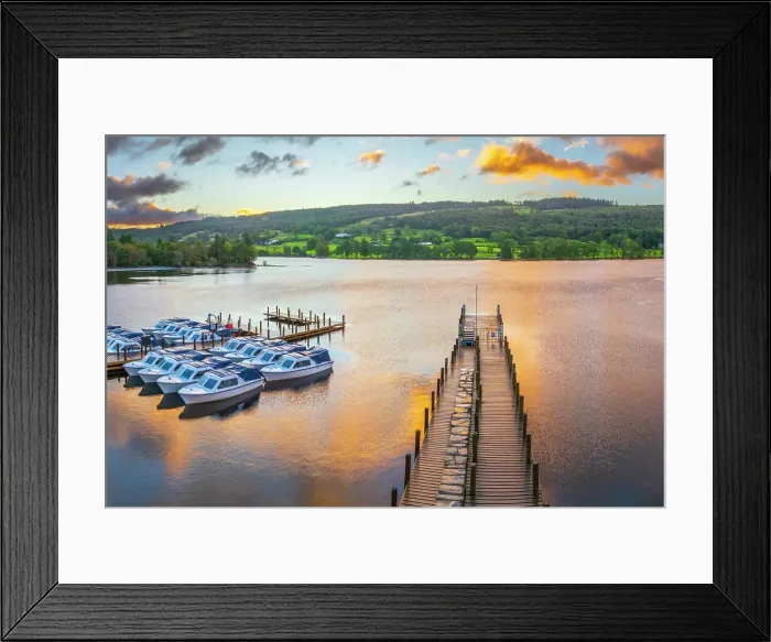 Framed Print : UK, England, Cumbria, Lake District National Park, Coniston Water Framed Print : UK, England, Cumbria, Lake District National Park, Coniston Water
