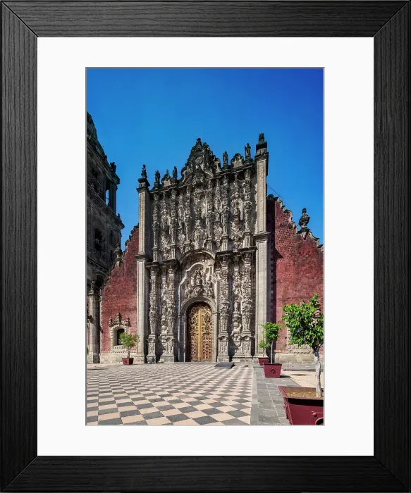 Framed Print : Metropolitan Tabernacle, Zocalo or Constitution Square, Mexico City, Mexico Framed Print : Metropolitan Tabernacle, Zocalo or Constitution Square, Mexico City, Mexico