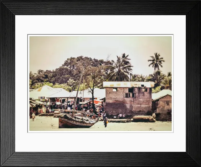 Framed Print : Mkokotoni, Zanzibar, Tanzania Framed Print : Mkokotoni, Zanzibar, Tanzania