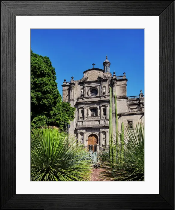 Framed Print : Metropolitan Cathedral, Zocalo or Constitution Square, Mexico City, Mexico