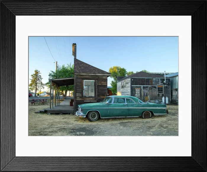 Framed Print : USA; Oregon, Wasco County, Shaniko, Ghost Town Framed Print : USA; Oregon, Wasco County, Shaniko, Ghost Town