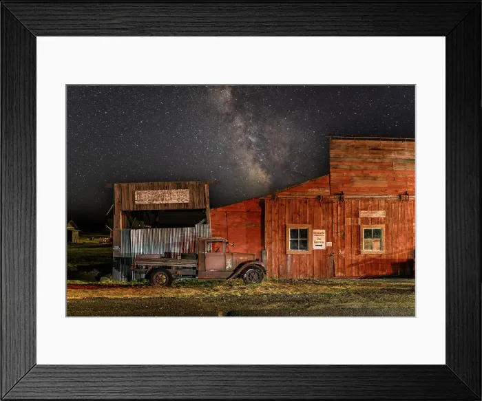 Framed Print : USA; Oregon, Wasco County, Shaniko, Ghost Town Framed Print : USA; Oregon, Wasco County, Shaniko, Ghost Town
