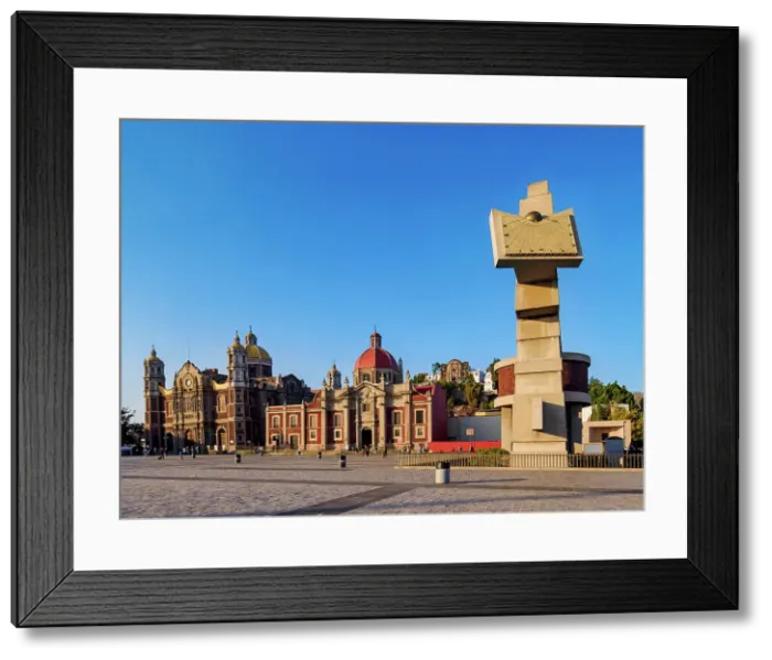 Framed Print : Old Basilica of Guadalupe and Temple and Convent of Las Capuchinas at sunset, Plaza de las Americas, Villa de Guadalupe, Mexico City, Mexico Framed Print : Old Basilica of Guadalupe and Temple and Convent of Las Capuchinas at sunset, Plaza de las Americas, Villa de Guadalupe, Mexico City, Mexico