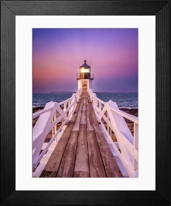 Framed Print : Marshall Point Lighthouse at Sunrise Port Clyde, , Maine, New England, USA Framed Print : Marshall Point Lighthouse at Sunrise Port Clyde, , Maine, New England, USA