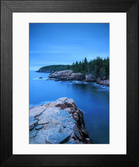 Framed Print : Coastal scene on Mount Desert Island, Ocean Path, Acadia National Park, Bar Harbor, Maine, United States Framed Print : Coastal scene on Mount Desert Island, Ocean Path, Acadia National Park, Bar Harbor, Maine, United States