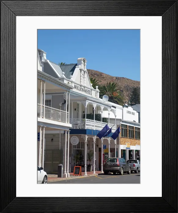 Framed Print : Simons Town, Western Cape, South Africa Framed Print : Simons Town, Western Cape, South Africa
