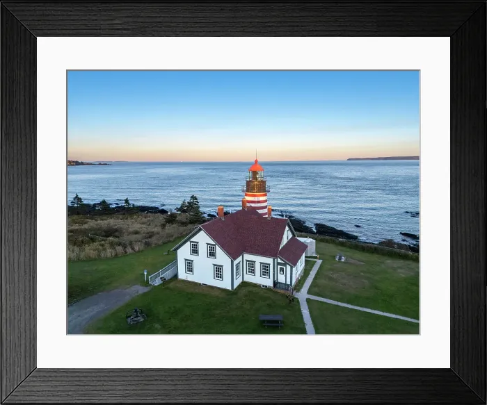 Framed Print : West Quoddy Head Lighthouse, Quoddy Head State Park, Lubec, Maine, New England, USA Framed Print : West Quoddy Head Lighthouse, Quoddy Head State Park, Lubec, Maine, New England, USA