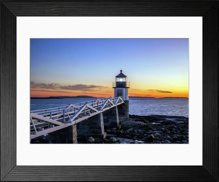 Framed Print : Marshall Point Lighthouse, Port Clyde, Maine, New England, USA Framed Print : Marshall Point Lighthouse, Port Clyde, Maine, New England, USA