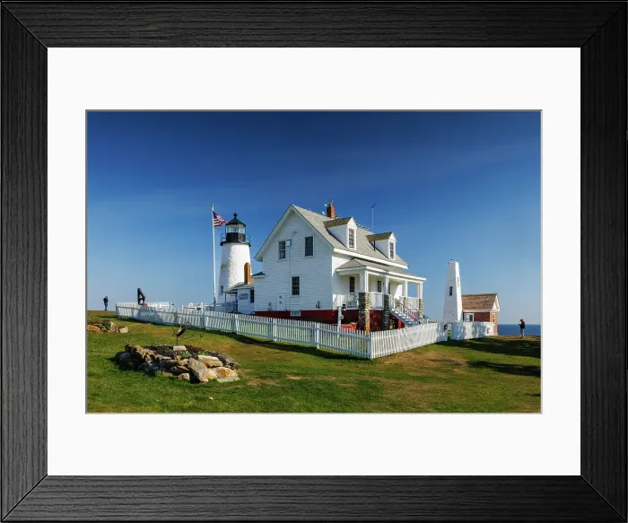 Framed Print : Pemaquid Point Lighthouse, Bristol, Maine, New England, USA Framed Print : Pemaquid Point Lighthouse, Bristol, Maine, New England, USA