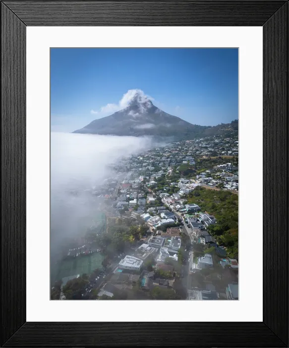Framed Print : Camps Bay, Cape Town, Western Cape, South Africa