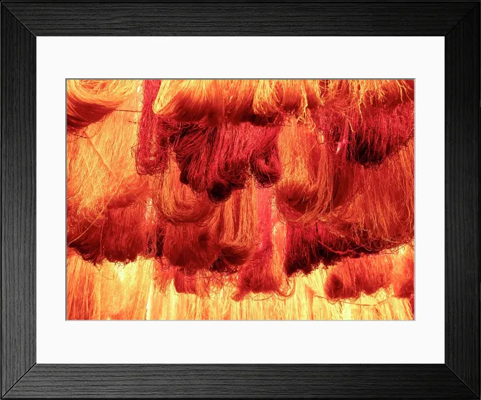 Framed Print : Dyed silk drying in the sun, Dyer's Souk (Souk Teinturiers), Medina, Marrakech, Morocco Framed Print : Dyed silk drying in the sun, Dyer's Souk (Souk Teinturiers), Medina, Marrakech, Morocco