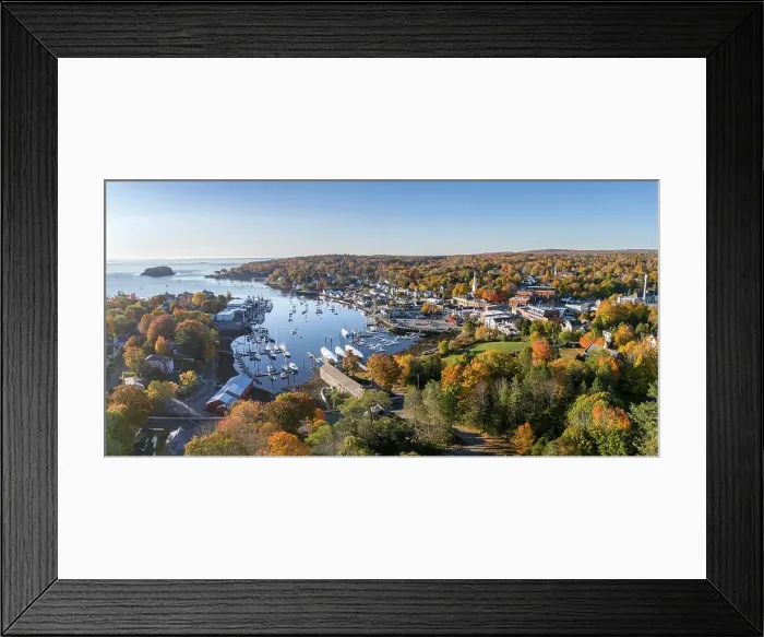 Framed Print : Camden Harbour, Camden, Maine, USA Framed Print : Camden Harbour, Camden, Maine, USA