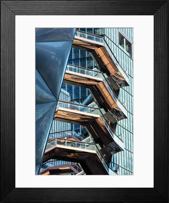 Framed Print : The Vessel, Hudson Yards, Manhattan, New York City, New York, USA