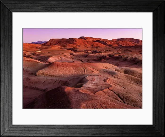 Framed Print : Rocky landscape at dawn, Ait Ben Haddou, near Ouarzazate, Morocco Framed Print : Rocky landscape at dawn, Ait Ben Haddou, near Ouarzazate, Morocco