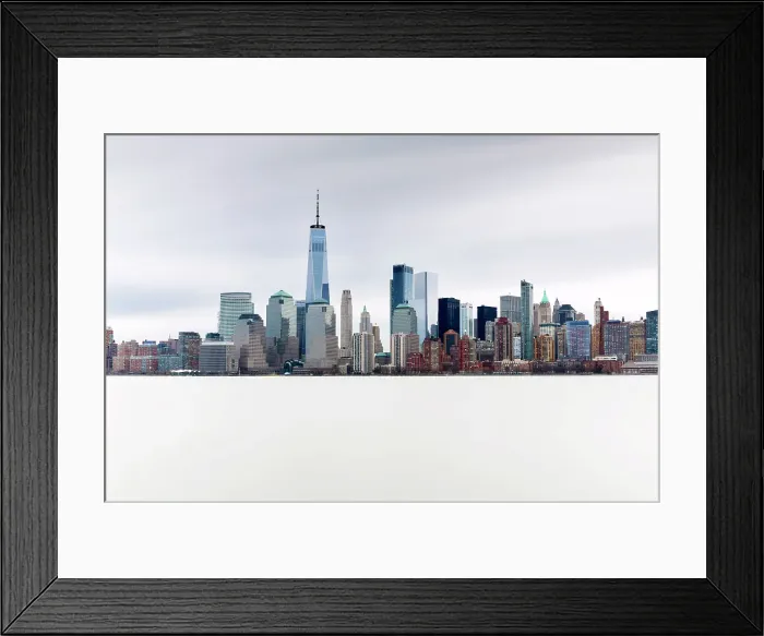 Framed Print : Manhattan and the One World Trade Centre, from Liberty State Park, Jersey City, New Jersey, USA Framed Print : Manhattan and the One World Trade Centre, from Liberty State Park, Jersey City, New Jersey, USA