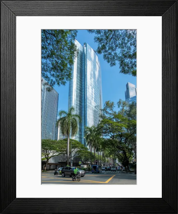 Framed Print : Ayala Triangle Gardens Tower, Makati, Manila, capital of The Philippines Framed Print : Ayala Triangle Gardens Tower, Makati, Manila, capital of The Philippines