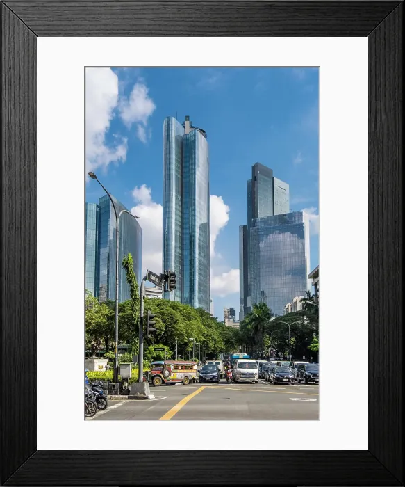 Framed Print : Ayala Triangle Gardens Tower, Makati, Manila, capital of The Philippines Framed Print : Ayala Triangle Gardens Tower, Makati, Manila, capital of The Philippines