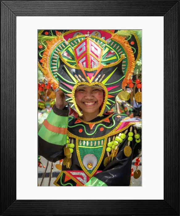 Framed Print : Ati-Atihan festival, Kalibo, Aklan Province, Pany Island, Philippines Framed Print : Ati-Atihan festival, Kalibo, Aklan Province, Pany Island, Philippines