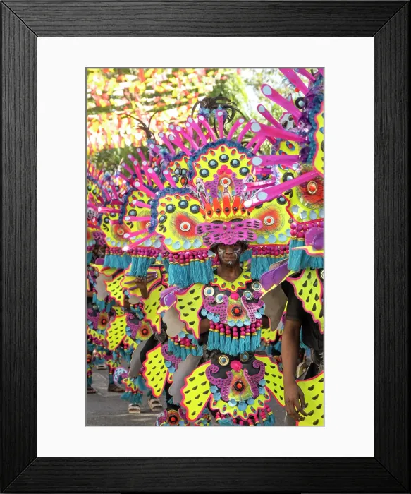 Framed Print : Ati-Atihan festival, Kalibo, Aklan Province, Pany Island, Philippines Framed Print : Ati-Atihan festival, Kalibo, Aklan Province, Pany Island, Philippines