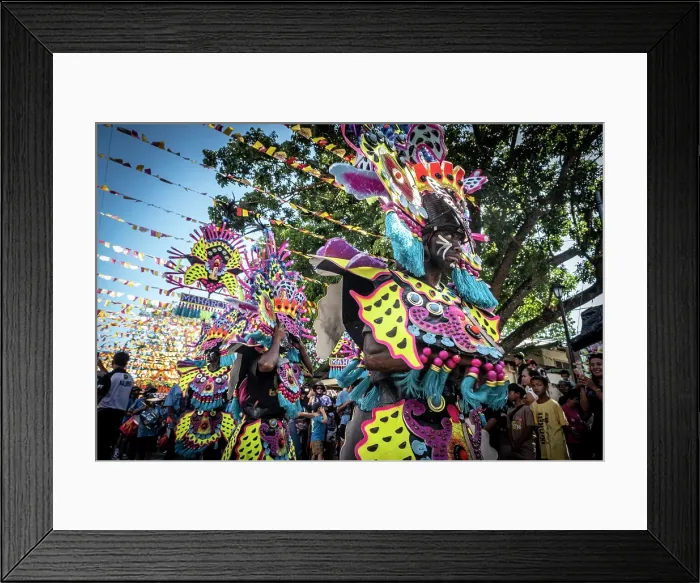 Framed Print : Ati-Atihan festival, Kalibo, Aklan Province, Pany Island, Philippines Framed Print : Ati-Atihan festival, Kalibo, Aklan Province, Pany Island, Philippines