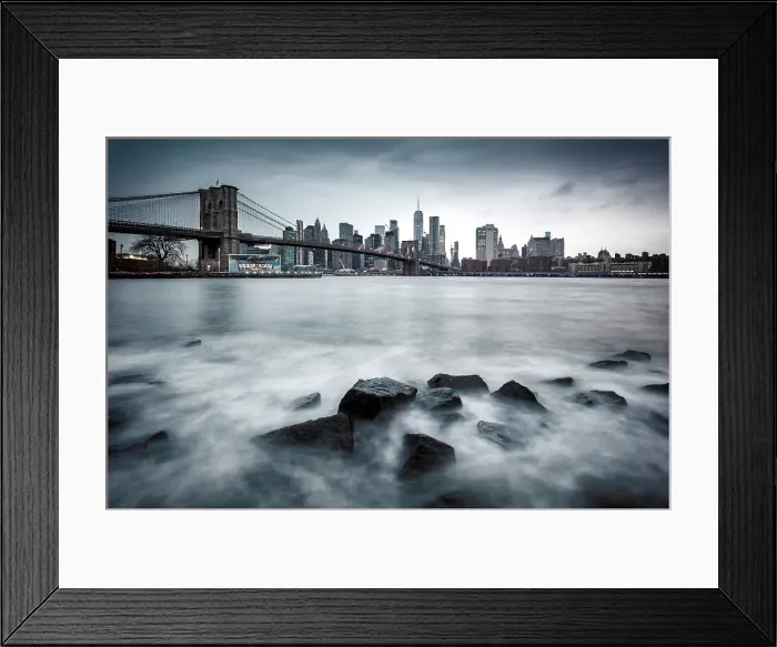 Framed Print : Manhattan, Brooklyn Bridge and Jane's Carousel, from Pebble Beach, Brooklyn Bridge Park, Brooklyn, New York City, New York, USA Framed Print : Manhattan, Brooklyn Bridge and Jane's Carousel, from Pebble Beach, Brooklyn Bridge Park, Brooklyn, New York City, New York, USA