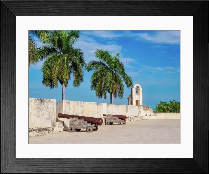 Framed Print : San Carlos Bastion housing the City Museum, Defensive Wall of the Old Town, Campeche City, Campeche State, Mexico Framed Print : San Carlos Bastion housing the City Museum, Defensive Wall of the Old Town, Campeche City, Campeche State, Mexico