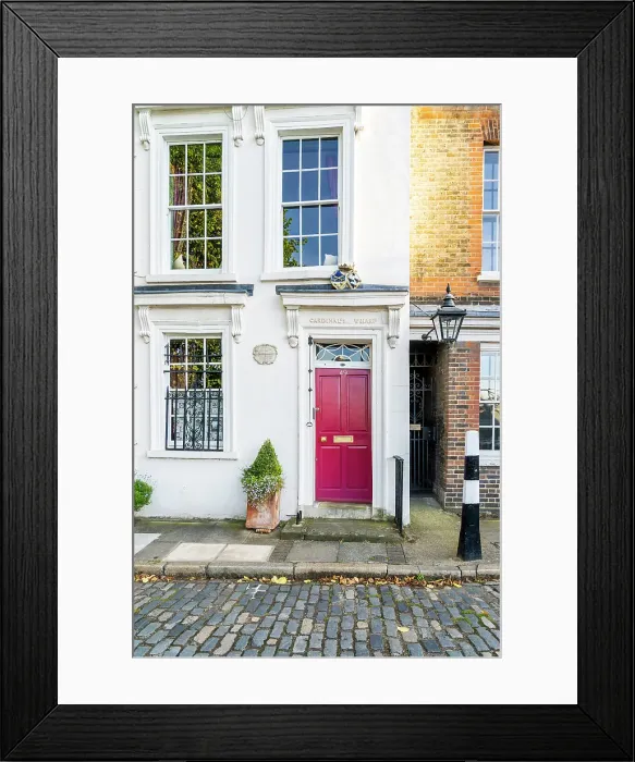 Framed Print : Cardinals Wharf House, the home of St Christopher Wren, Southbank, London, England, UK Framed Print : Cardinals Wharf House, the home of St Christopher Wren, Southbank, London, England, UK