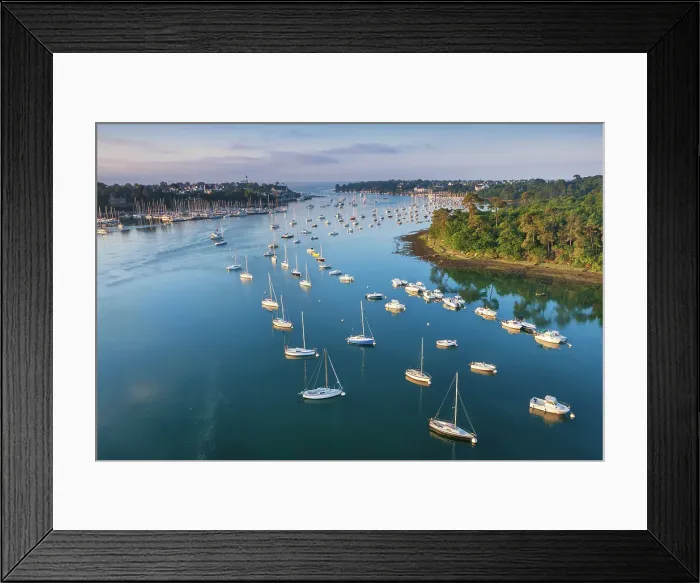Framed Print : France, Brittany, Finistere, Benodet harbour Framed Print : France, Brittany, Finistere, Benodet harbour