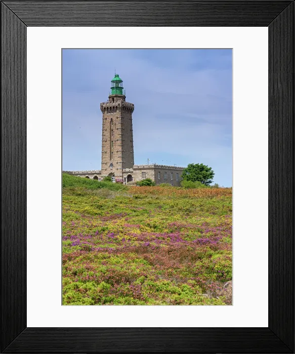 Framed Print : France, Brittany, Cotes d'Armor, Cap Frehel lighthouse Framed Print : France, Brittany, Cotes d'Armor, Cap Frehel lighthouse