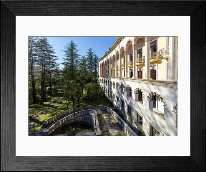 Framed Print : Shakhtiori Sanatorium, Tskaltubo, Kutaisi, Georgia Framed Print : Shakhtiori Sanatorium, Tskaltubo, Kutaisi, Georgia
