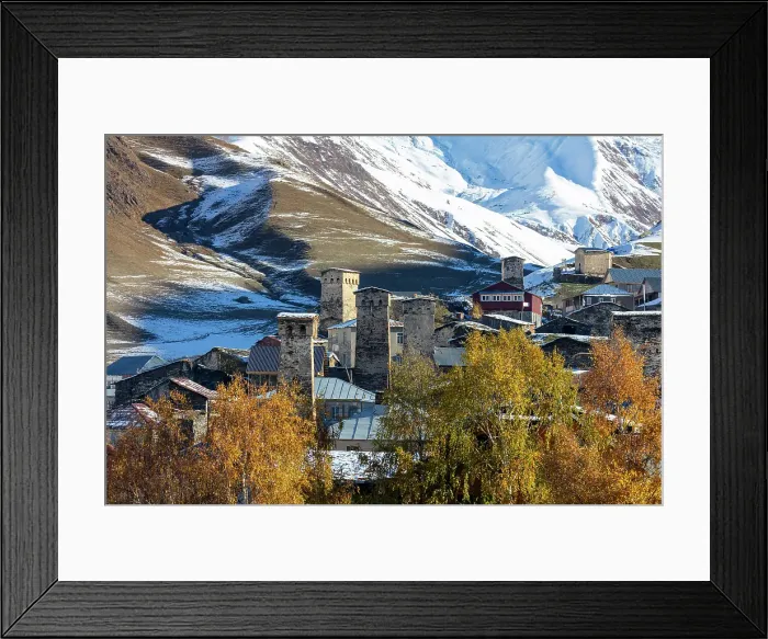 Framed Print : Ushguli, Upper Svaneti (Zemo Svaneti), Georgia Framed Print : Ushguli, Upper Svaneti (Zemo Svaneti), Georgia