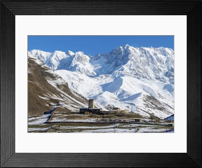 Framed Print : Lamaria church & monastery, Ushguli, Upper Svaneti (Zemo Svaneti), Georgia Framed Print : Lamaria church & monastery, Ushguli, Upper Svaneti (Zemo Svaneti), Georgia